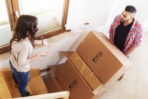Various types of furniture ready for pick-up